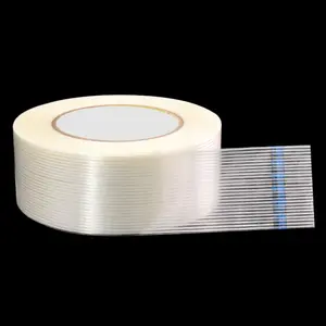 Strip fiber tape: Strong fixation + wear-resistant and tear-resistant, specially designed for packaging / binding, not easy to break, suitable for multiple scenarios.