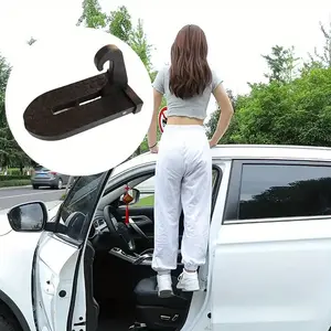 Metal Folding Roof Step with Safety Hammer Hook, Foot Pedal Design, Car Top Cleaning Latch Hook, Auxiliary Climbing Steps, Universal Car Accessories, Vehicle Accessories, Universal Automotive Accessories