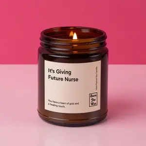 It's Giving Future Nurse Soy Candle | Nurse Gift, Gift for Nurse, Future Nurse, Graduation, School Acceptance Gift