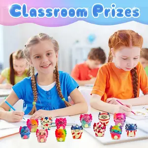 20 Pack Cute Axolotl Squishy Toys, Slow Rising Fidget Toys for Kids, Birthday Party Favors Classroom Prizes Boys Girls