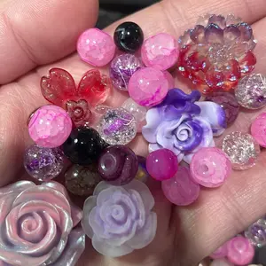 large bead flower mix