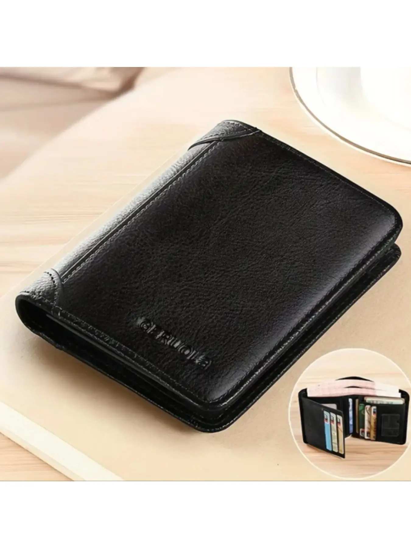Three-fold design [Classic Black]