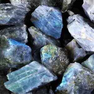 Raw Rough Labradorite Chunk Healing Crystal Mineral Rock Specimens Gifts 1PCS