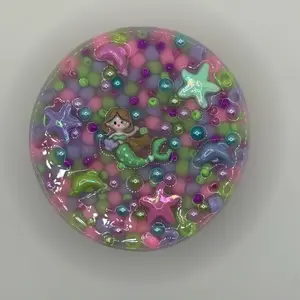 Starfish, dolphins, and Mermaid Silicone Picky Pad. Fidget Toy- ADHD-Friendly Sensory Tool for Stress, Anxiety, and Nervous Energy Relief fidget toy anxiety relax, skin picking relief fidgets relieve stress