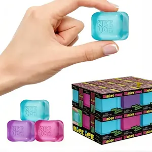 Nice Ice Baby Squeeze Toy - Ultra-Soft Stress Relief Fidget Toy, Satisfying Sensory Squeeze Ball for Anxiety, ADHD & Kids, Perfect Party Favor & Gift