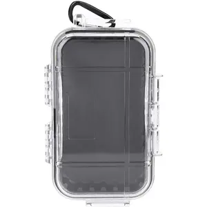 Storage Case, Outdoor   Dry Box Case Shockproof Storage Case Airtight Carry Box Container for Outdoor Boating Camping(Transparent)