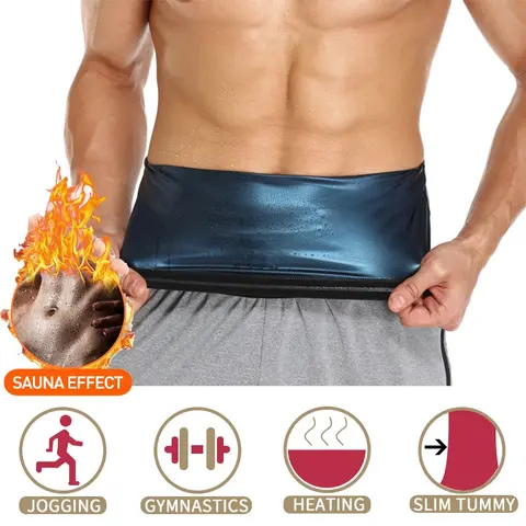 Women Waist Trainer Fitness Body Shaper Men Polymer Girdle Sheath Sweat Tummy Trimmer Belt Sauna Corset Shapewear