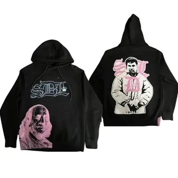 SDL Pink 3D Hoodie | Unisex Graphic Pullover Sweatshirt | Casual Streetwear Hoodie