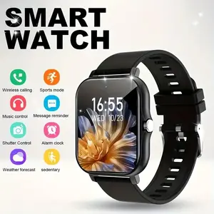 New 1.83 lnch Full Touch HD Fashion Smart WatchWith (Dial, Answer)Wireless Call Function, Massive，Multi-SportModes, Wireless Call & Message Reminder