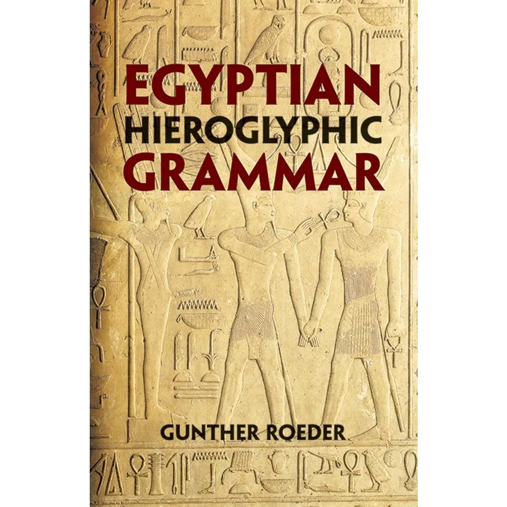 USED Book - Egyptian Hieroglyphic Grammar: A Handbook for Beginners by Roeder, Gunther (Paperback) - english