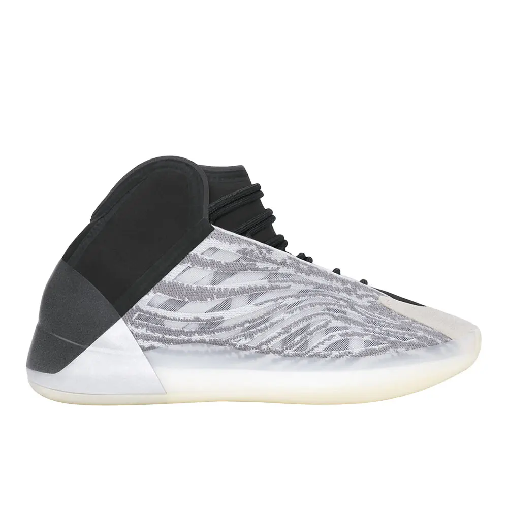 adidas Mens Yeezy Quantum Lace Up Basketball Sneakers Shoes Casual - Grey