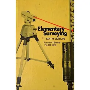 USED Book - Elementary Surveying, Sixth Edition (The IEP Series in Civil Engineering) by Wolf, Paul R. (Hardcover) - english
