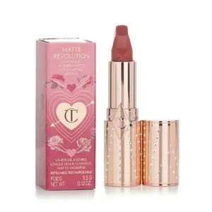 CHARLOTTE TILBURY Matte Revolution Refillable Lipstick (Look Of Love Collection) - # Mrs Kisses (Golden Peachy-Pink)