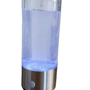 Hydrogen Water Bottle - Portable Tumbler with Lid Classic Design Reusable Washable Infuses Hydrogen into Drinkware Stylish Bottle