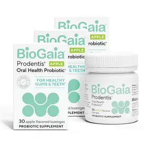 BioGaia Prodentis 3-Pack Oral Probiotic Lozenges for Healthy Gums, Teeth & Fresh Breath