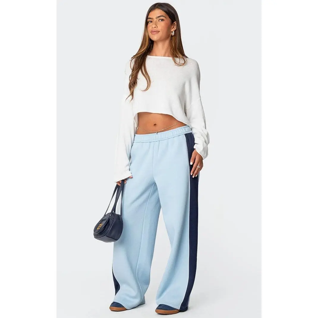 Edikted Women's Contrast Panel Sweatpants Edikted Women's Contrast Panel Sweatpants