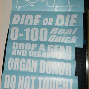 Motorcycle Decals.