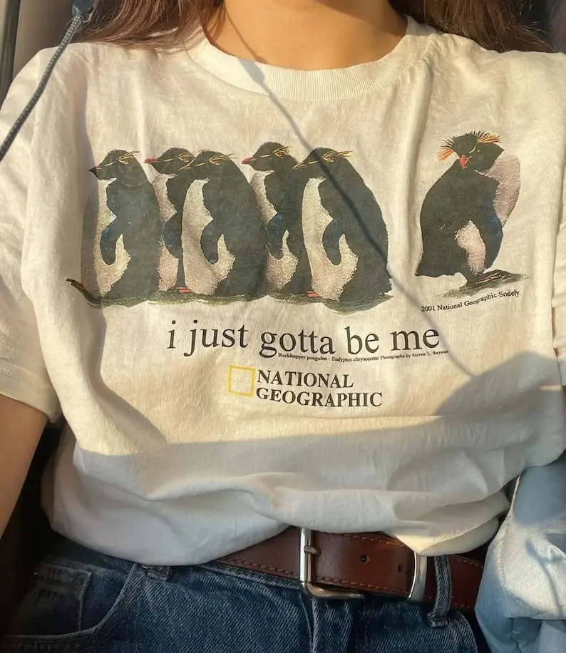 I Just Gotta Be Me Penguins Unisex Shirt ,national geographic Shirt