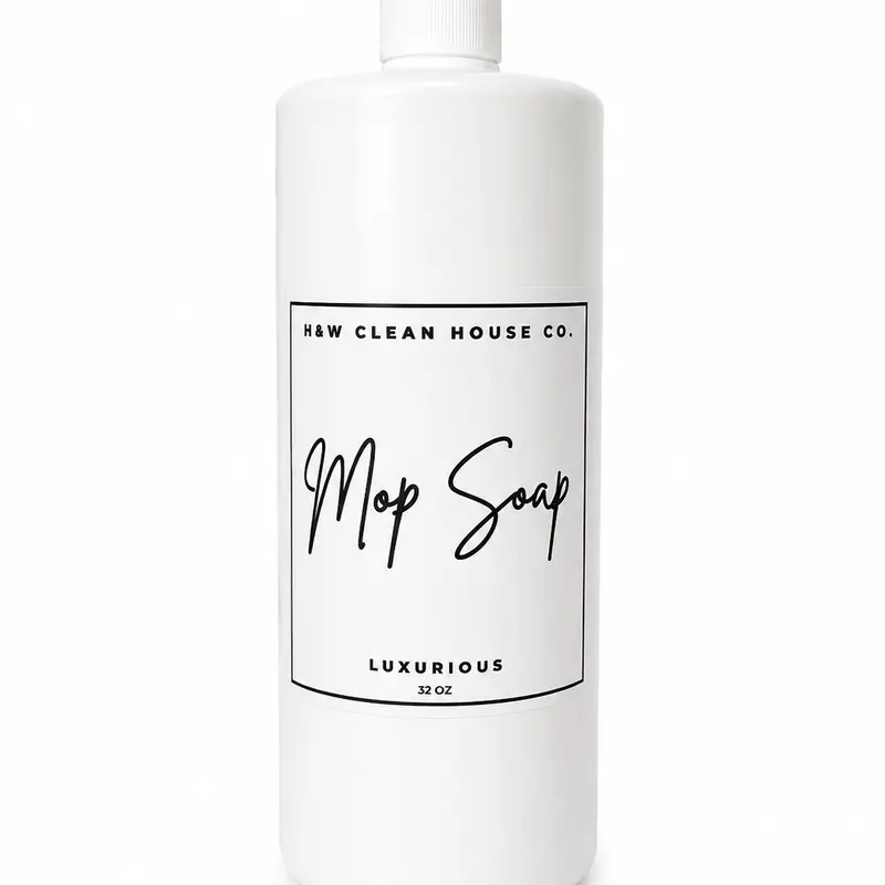 Luxury Mop Soap - 32 oz, Fragranced Household Cleaner for Bucket, Spray, Bowl, and Room Cleaning (Home Care Supplies), Fragrance, Liquid