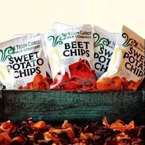 12 Pack of Mini Bags - Sweet Potato and Beet Chips
