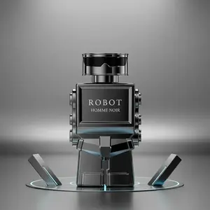 100ml Robot Design Men's Perfume, 1 Count Long Lasting Fragrance Spray, Creative Perfume for Men, Perfume for Daily Use