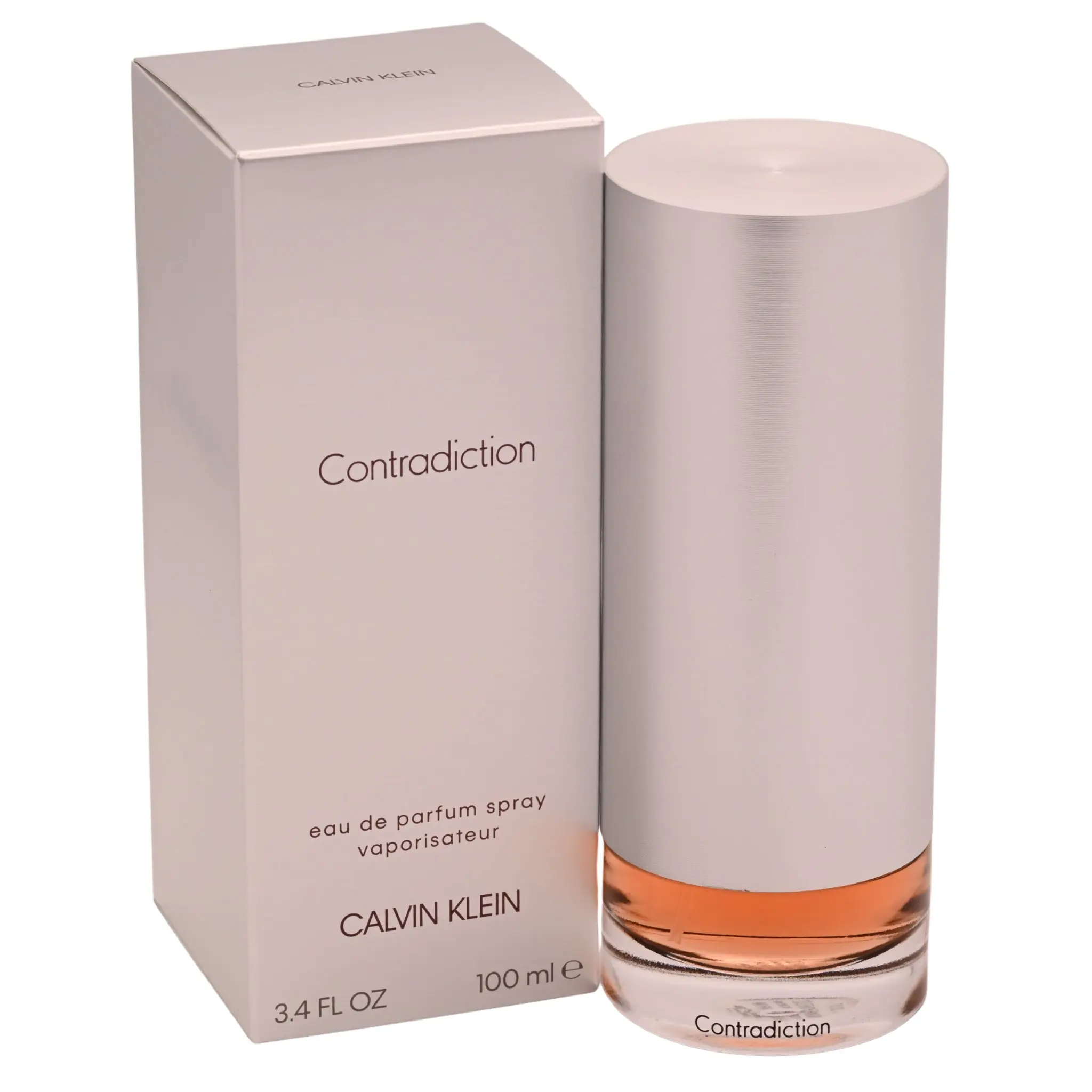 Calvin Klein Contradiction Women's EDP Fragrance Spray - 3.4 fl oz Luxury Alcohol-Based Woody Floral Perfume with Rose Base, Sprayer Women's Fragrance, Daily Use, New in Sealed Box, Daily Use Fragrance
