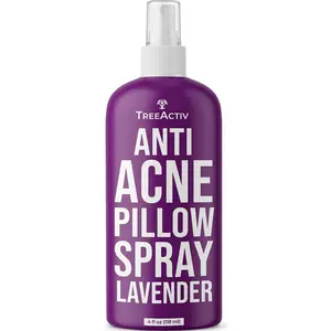 TreeActiv  Anti-Acne Pillow Spray, 4 fl oz, Lavender Sleep Spray, Pure Lavender Essential Oil Air Freshener, Pillow Linen Spray for Bedding, Aromatherapy, 1000 Sprays