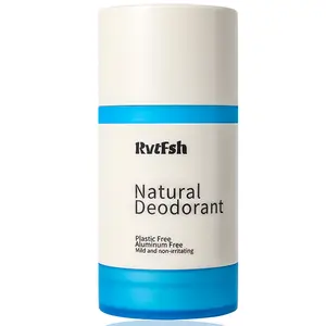RVTFSH Natural Plant Deodorant for Sensitive Skin | 48-Hour Odor Control | Vegan & Non-Irritating | Moisturizing & No-Residue (Unisex)
