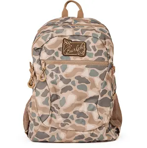 Burlebo Backpack, Durable Lightweight Travel and Outdoor Backpack with Spacious Storage Compartments, Adjustable Shoulder Straps and Multipurpose Design for School, Hiking, Camping, Gym and Everyday Carry Use