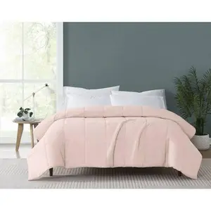 Truly Soft Full/Queen Everyday Solid Down Alternative Blanket Blush