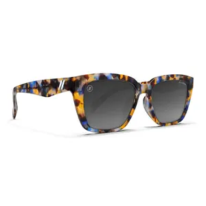 Blenders Eyewear Mave Indigo Quartz Polarized Sunglasses - Bold Tortoiseshell Frame, Full Rim Design, Cat Eye Shape, 100% UV Protection, Unisex Style