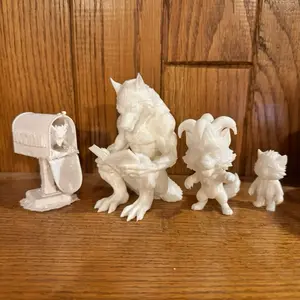 JD Horror themed figurines