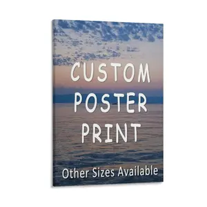 Canvas Painting Wall Art Custom Poster, Personalized Modern Home Decor, Unique Bedroom Living Room Accent, Make Your Own Photo Print, Creative Gift for Family And Friends, Premium Quality, Artistic De .1 Ornaments Decoration Frame-Style