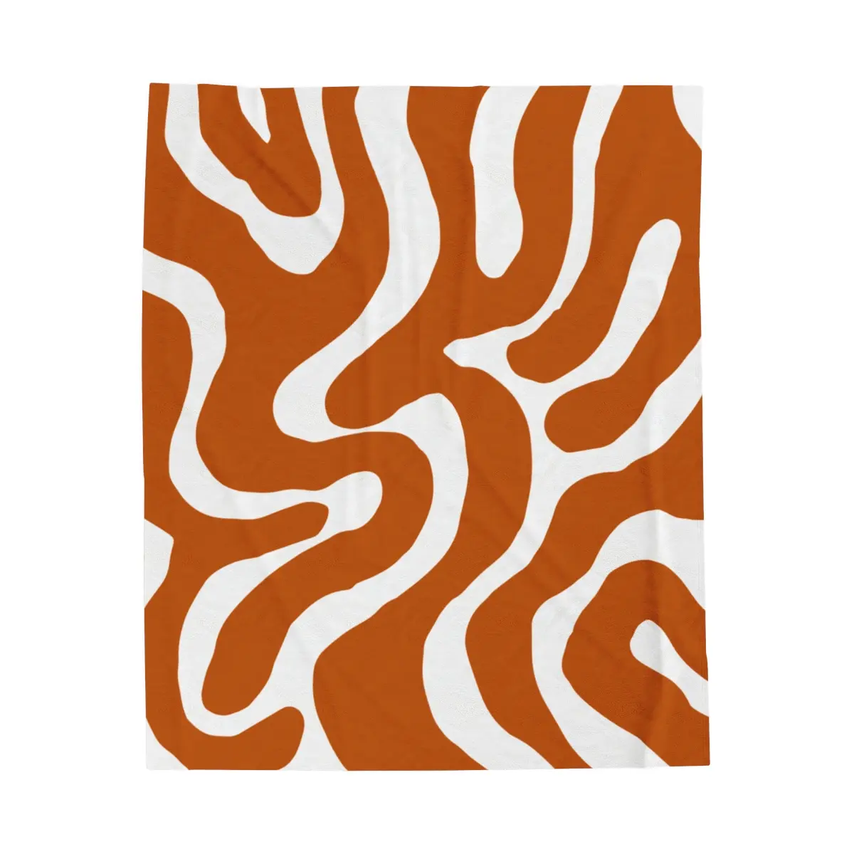 Orange Velveteen Plush Blanket University Inspired Clemson Orange