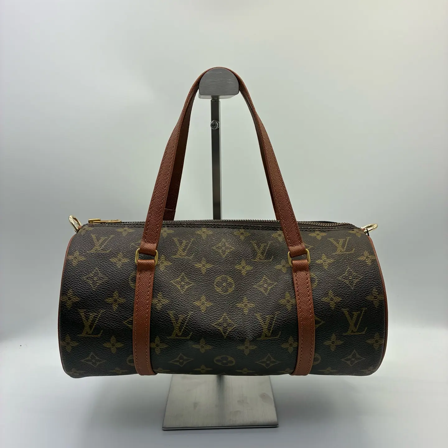 Pre-owned Louis Vuitton Papillon 30 Vintage Monogram Canvas Shoulder Bag