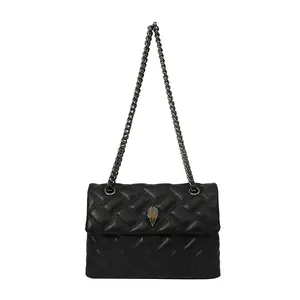 Women's Large Capacity Plaid, Pure Color Rhombic Embroidery Design, Perfect Commuter Mom Bag, Elegant Commuter Bag, All Seasons