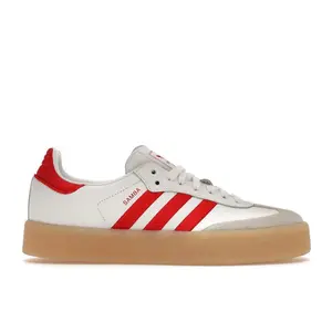 adidas Women's Sambae White Better Scarlet Gum Soccer Shoes, from StockX