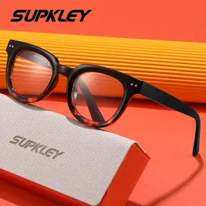 SUPKLEY Vintage Tortoise Round Reading Glasses Timeless Retro Thick Frame, All Day Comfort, Reduce Eye Strain, Ideal for Everyday Reading And Close Work.