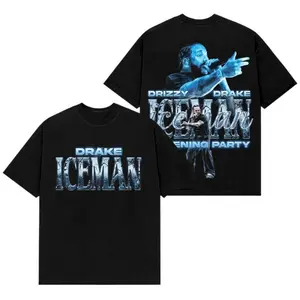 🎶Iceman Album 2026 Graphic T-Shirt – Retro Rap Hip Hop Inspired Vintage Album Style Tee, Y2K Oversized Unisex 100% Cotton Streetwear Shirt, Soft Breathable Casual Short Sleeve Top, Music Lover Outfit, Trendy Everyday Wear Gift for Men & Women