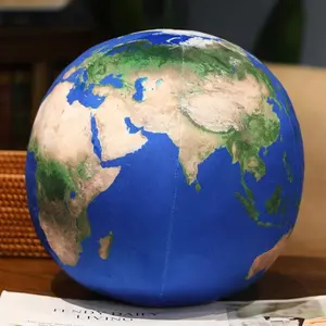 17cm/27cm Simulation Planet Plushies Stars Earth Moon Sun Martian Mercury Sphere Plush Toy Pillow Room Decor Boy Birthday Gift