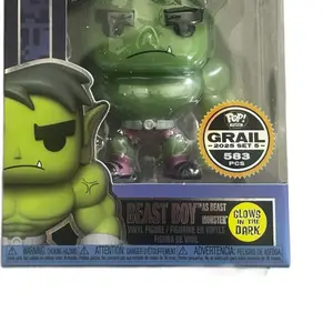 Funko Pop! Beast Boy NFT Grail 2023 Set 5 583 PCS Glows in the Dark Vinyl Figure