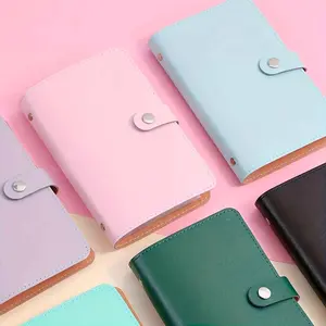 PU Leather Cash Stuffing Wallet, 100 Bill Capacity Money Organizer with Card & Photo Slots for Budget Binder