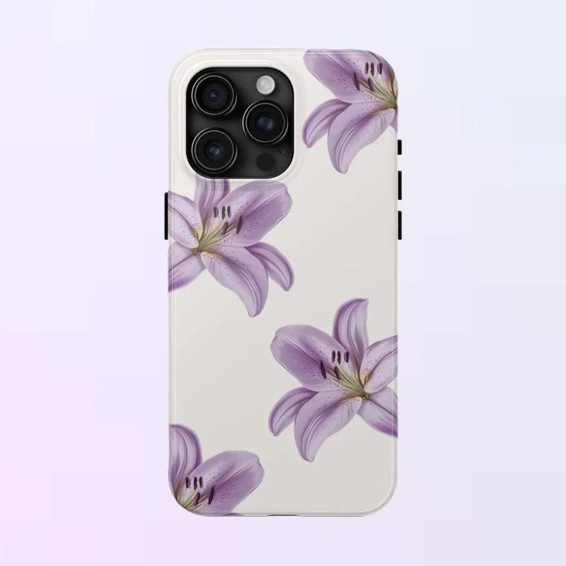Floral Phone Case | Tiger Lily Flower iPhone Case