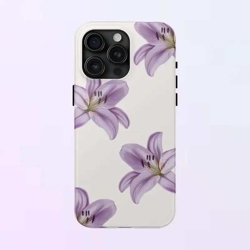 Floral Phone Case | Tiger Lily Flower iPhone Case