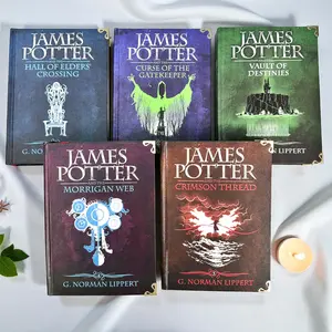 James Potter Combo 5-Book Hardcover Special Edition Books | Premium Fantasy Bookshelf Edition