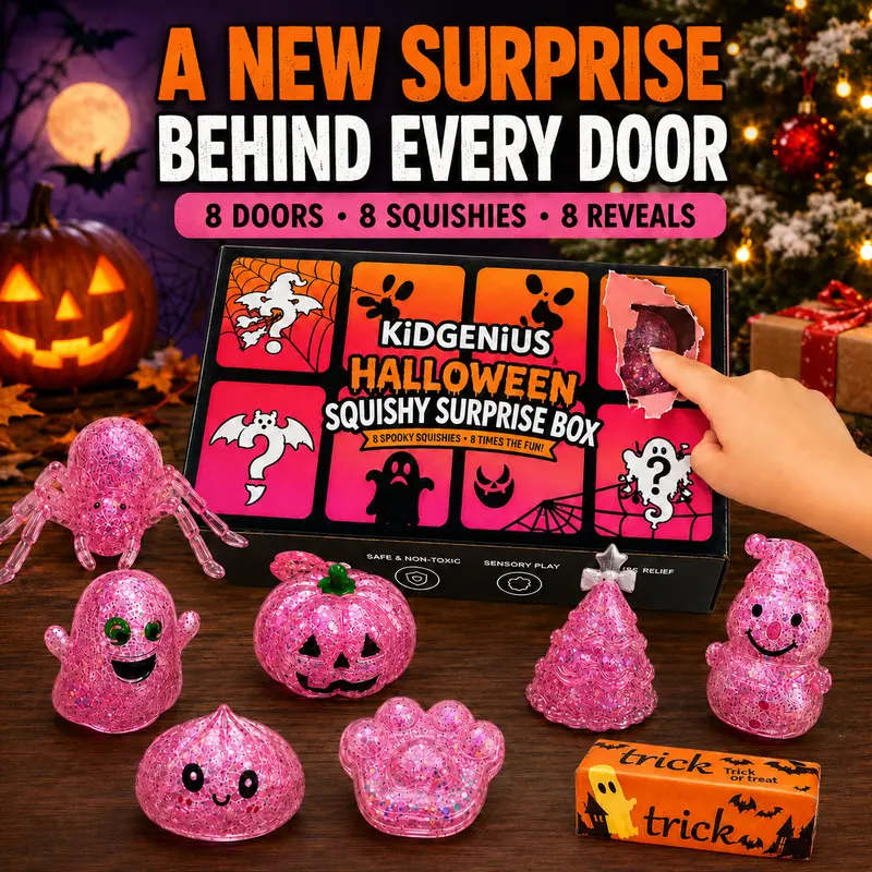 8 Pack Squishy Surprise Box