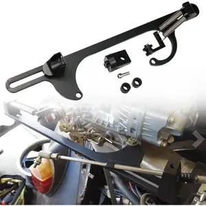 Throttle Cable Bracket for 4150 4160 Carburetors Billet Aluminum Adjustable Anodized Black