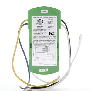 Hampton Bay / Hunter K803201000 3-Speed Ceiling Fan Receiver - K803201000