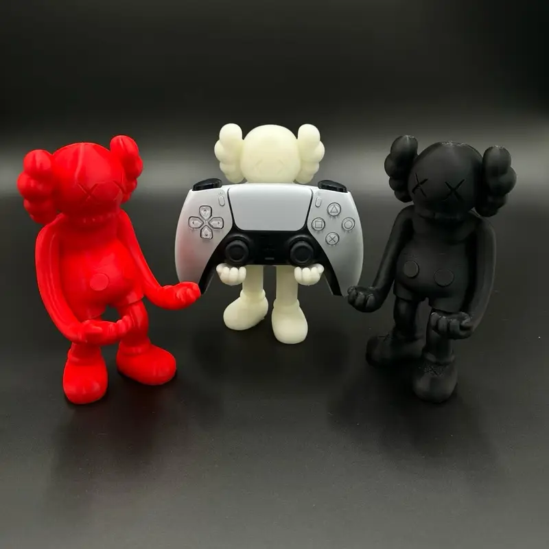 3D Printed  Stand Figurine/Controller Mount - Unique Artwork with Functional Des...