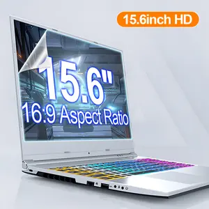 2pcs 15.6 Inch Laptop Matte Screen Film Laptop Accessories 16:9 Wide 5H Hardness Scratch Proof PET Anti Glare for Remote Professionals Office Employees